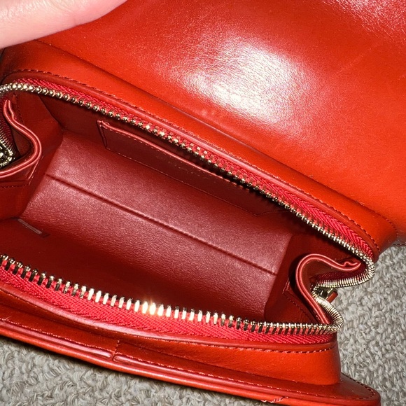 Chanel Chevron Quilted Calfskin Leather Medal Small Flap Crossbody Bag - Picture 6 of 11